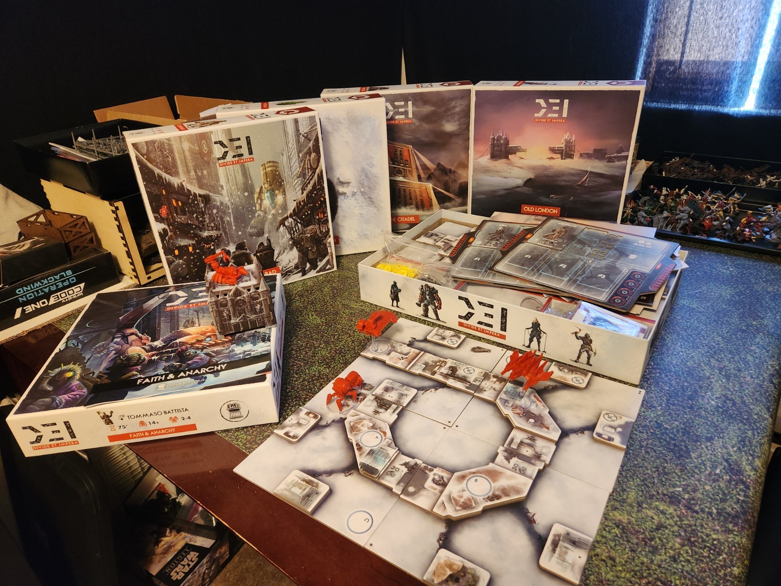 D.E.I. (Divide et Impera) A game of exploration and survival