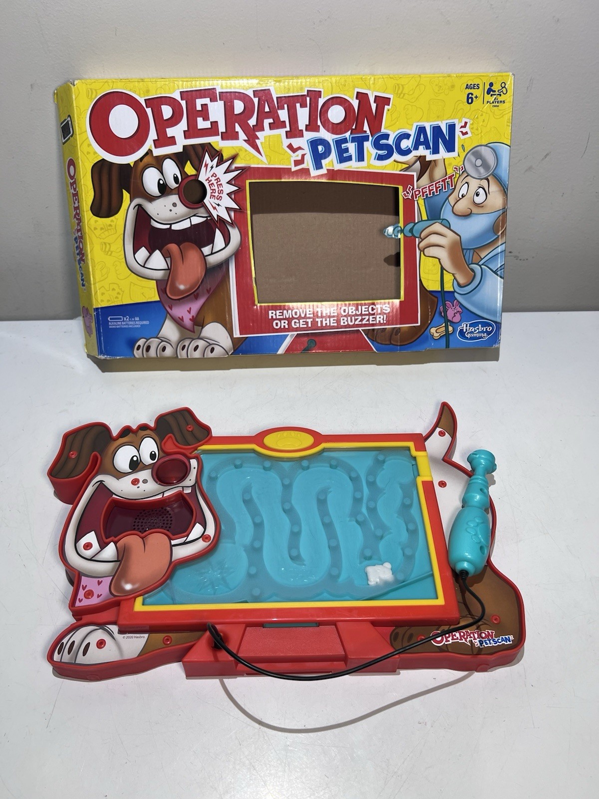 Hasbro Operation Pet Scan Board Game 2020 EUC WORKING Cond all pieces included