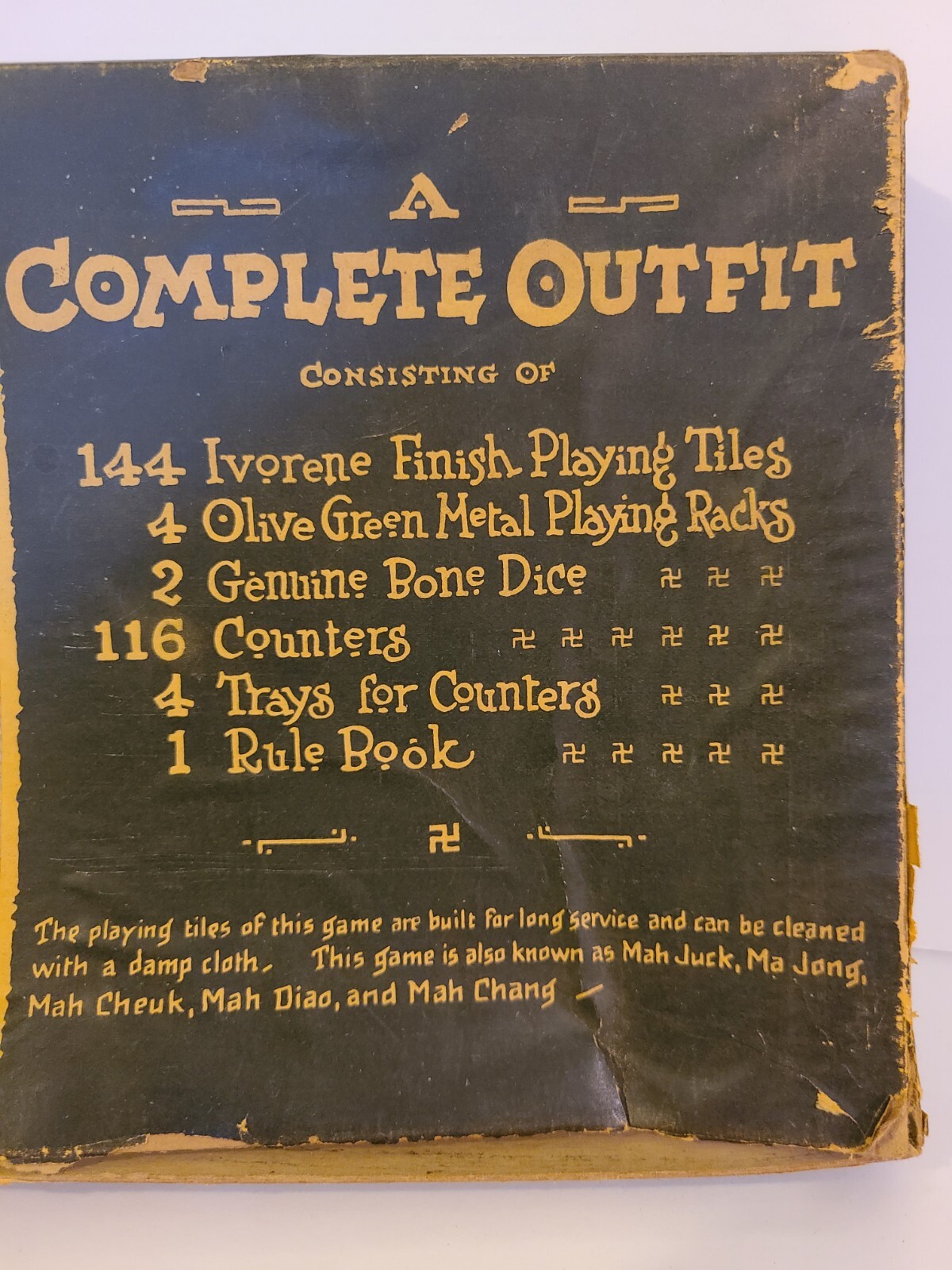 Vintage Board Game “Mar Juck” 1923