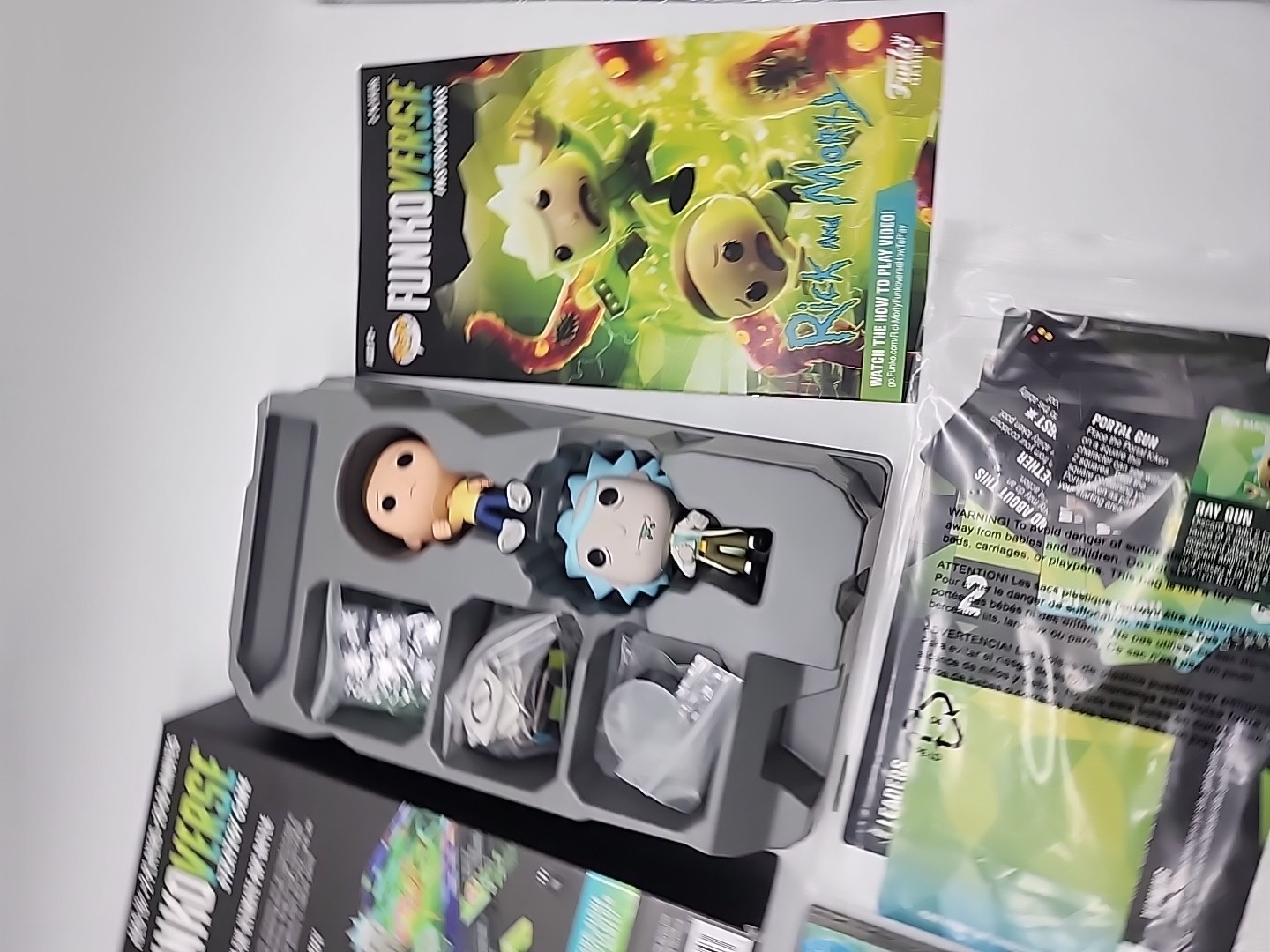 Funko Pop! Funkoverse: RICK & MORTY 100 Expandalone Strategy Game 2-Pack NEW O.B