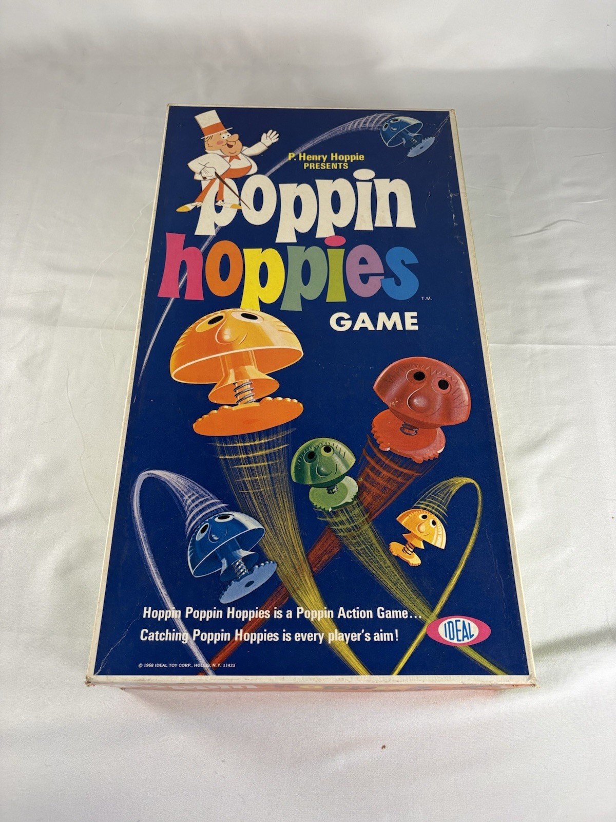 Vintage Poppin Hoppies Game By Ideal 1968 100% Complete