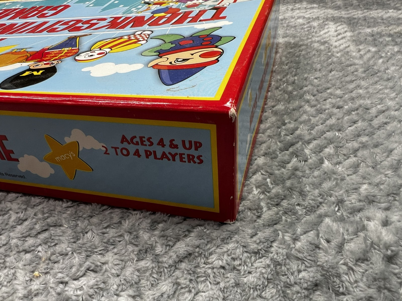 The Great Macy’s Thanksgiving Day Parade Board Game (2003) Complete