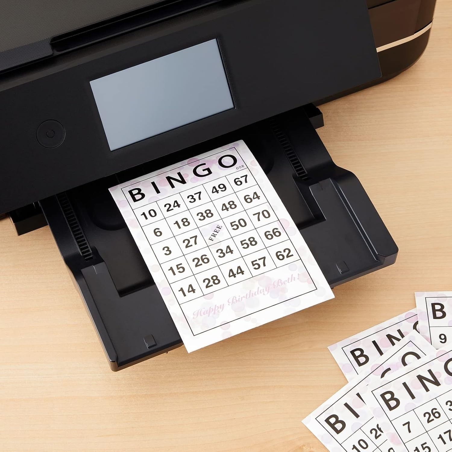 180 Sheets Reusable Bingo Cards – Perfect for Adult Birthday Parties & Events