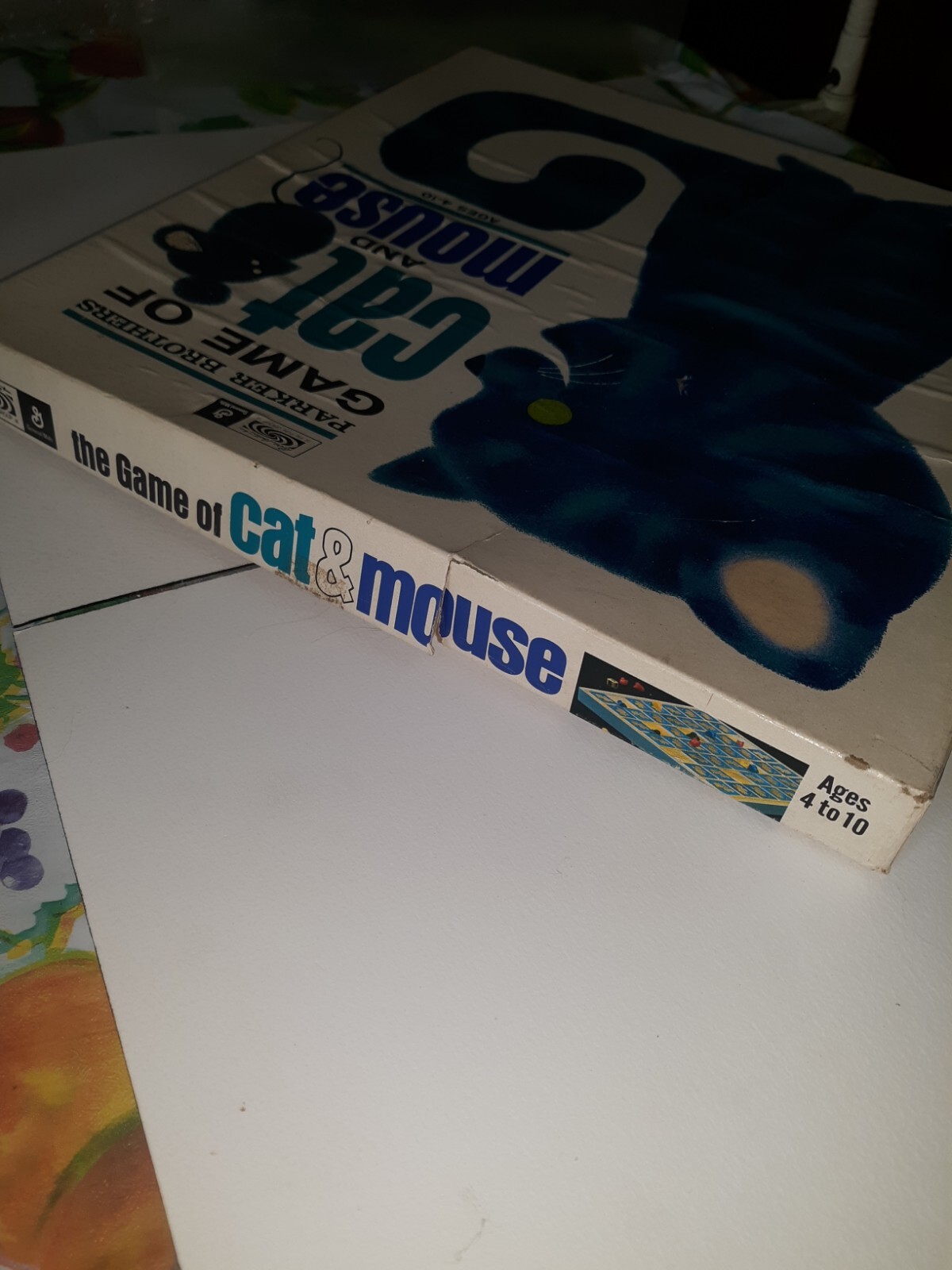 Parker Brothers Game Of Cat and mouse 1964/1971 Board Game Complete