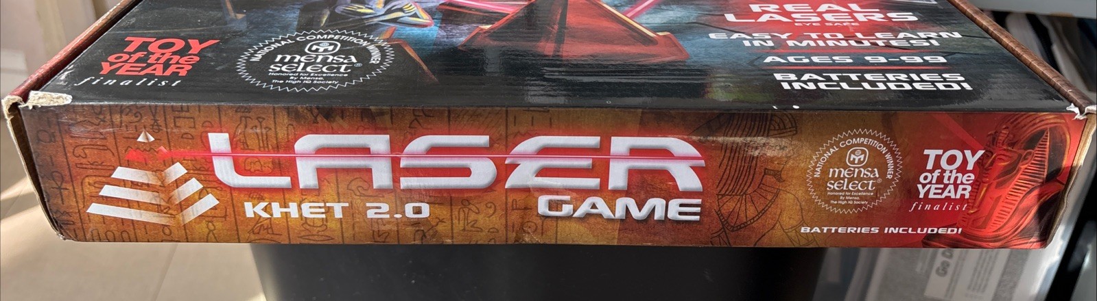 Laser Khet 2.0 Strategy Board Game- Mensa Select, NAPPA, TOTY Tested