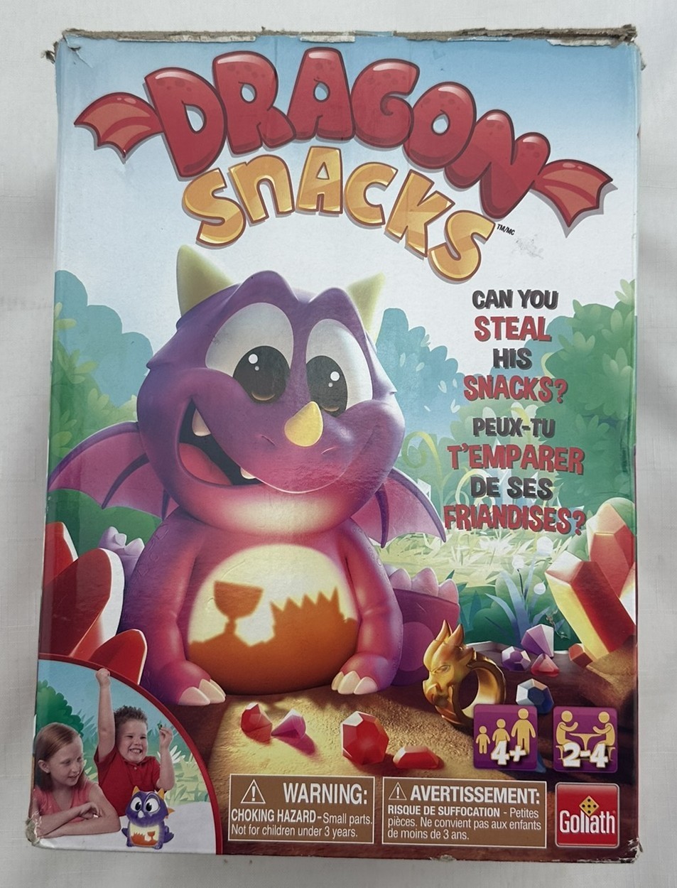 2019 Dragon Snacks Game by Goliath Games Complete/Works in Very Good Condition