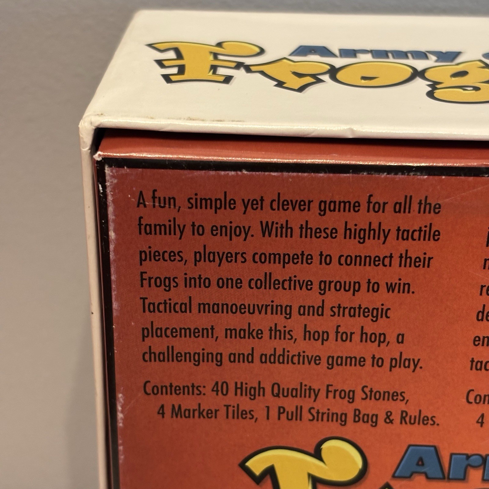 Army of Frogs Gen42 Board Game John Yianni 2008