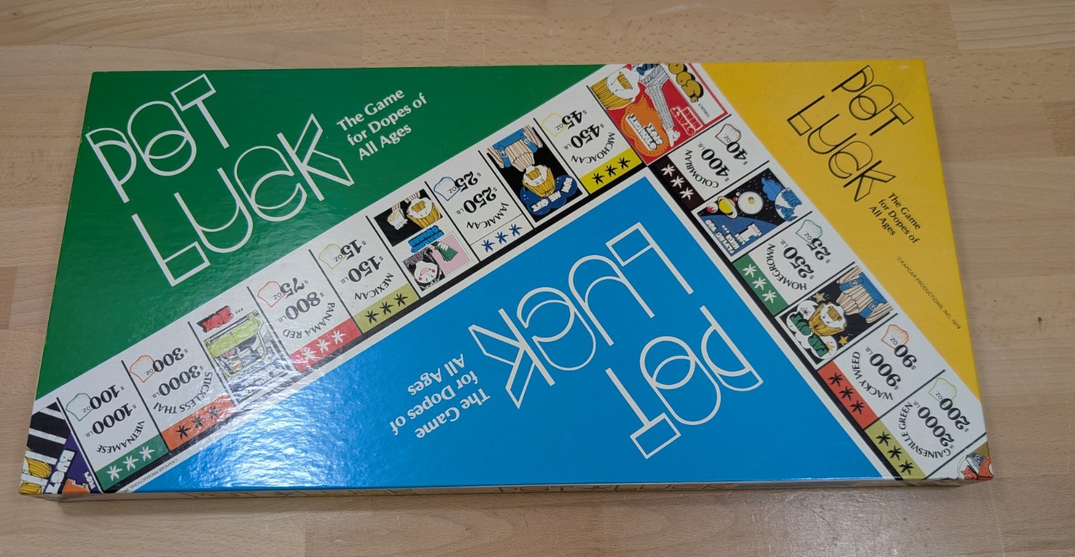 Vintage 1979 Kapcar Pot Luck Board Game RARE