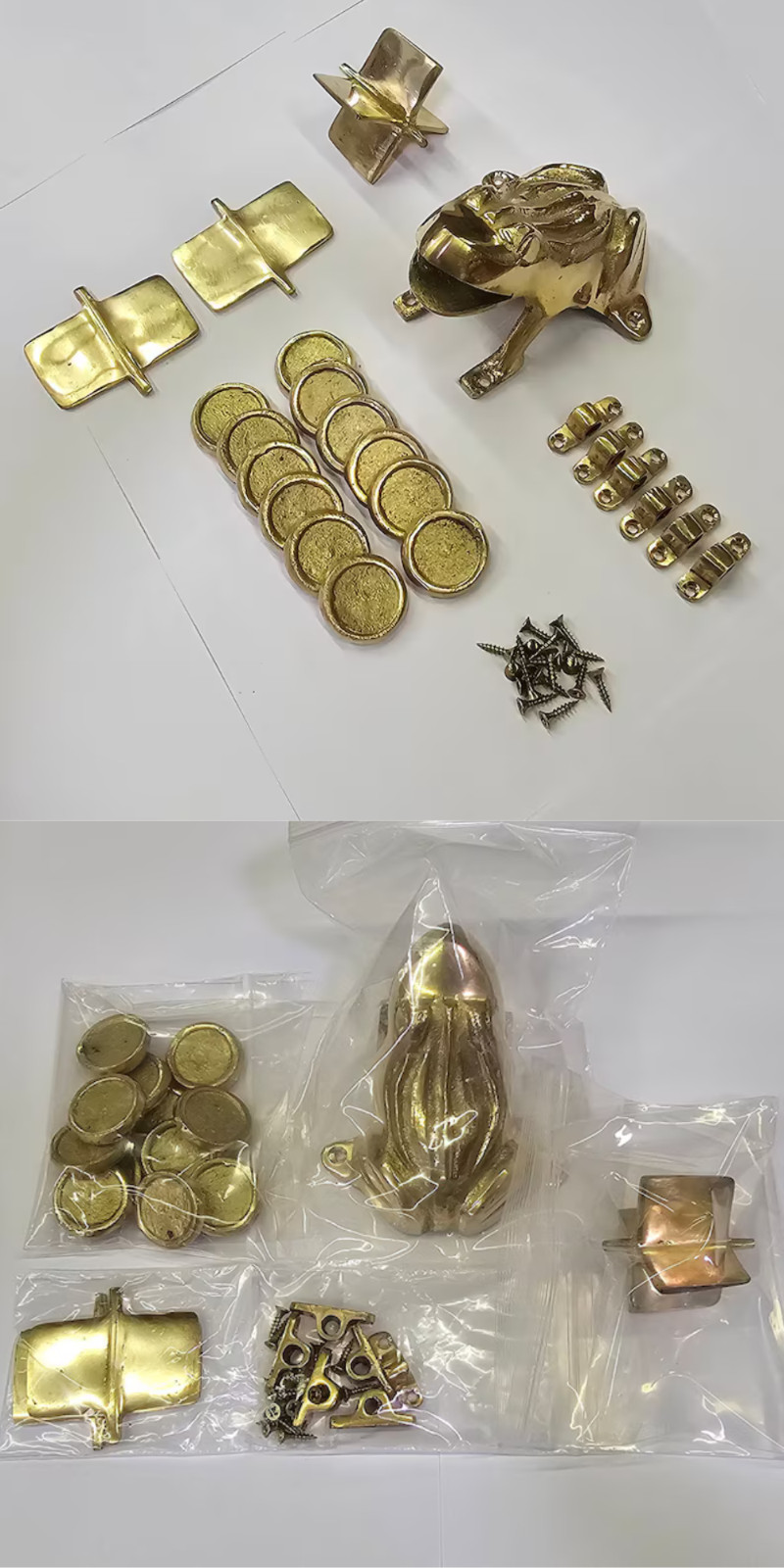 Accessories Peruvian Sapo Game BRONZE/sapo peruano / Juego del Sapo / Toad hole