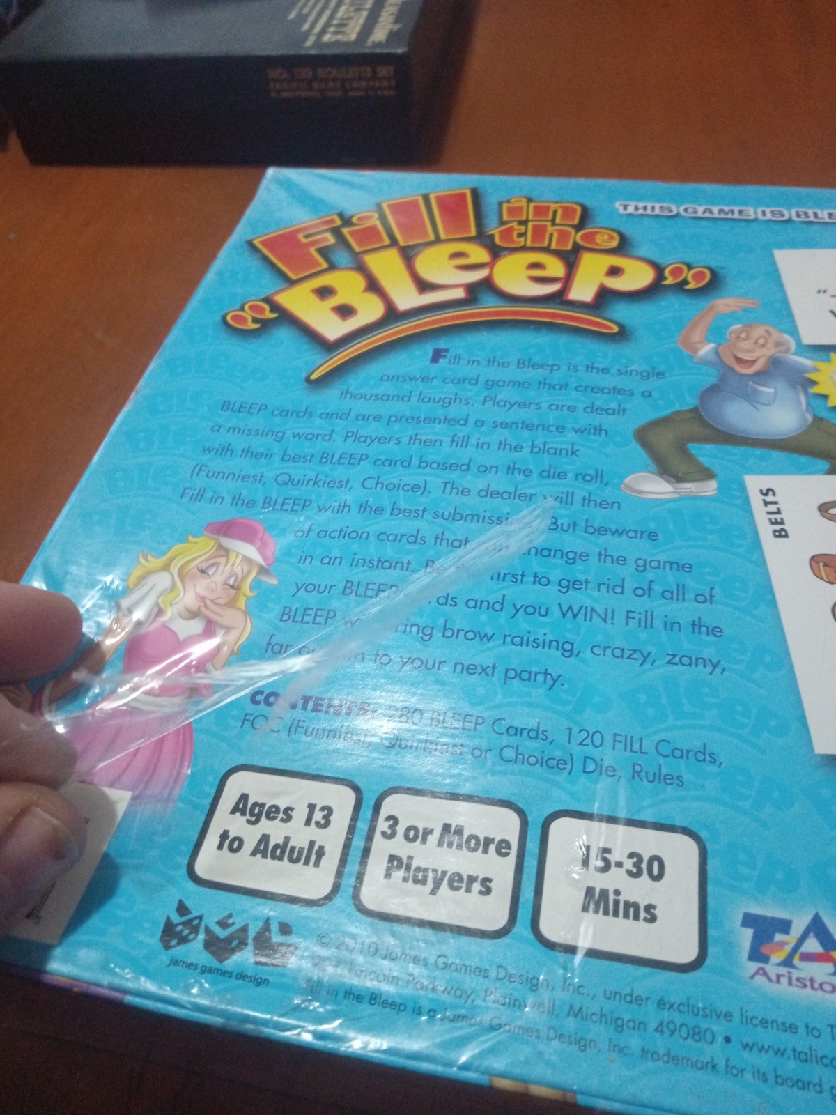 Talicor Fill In The Bleep