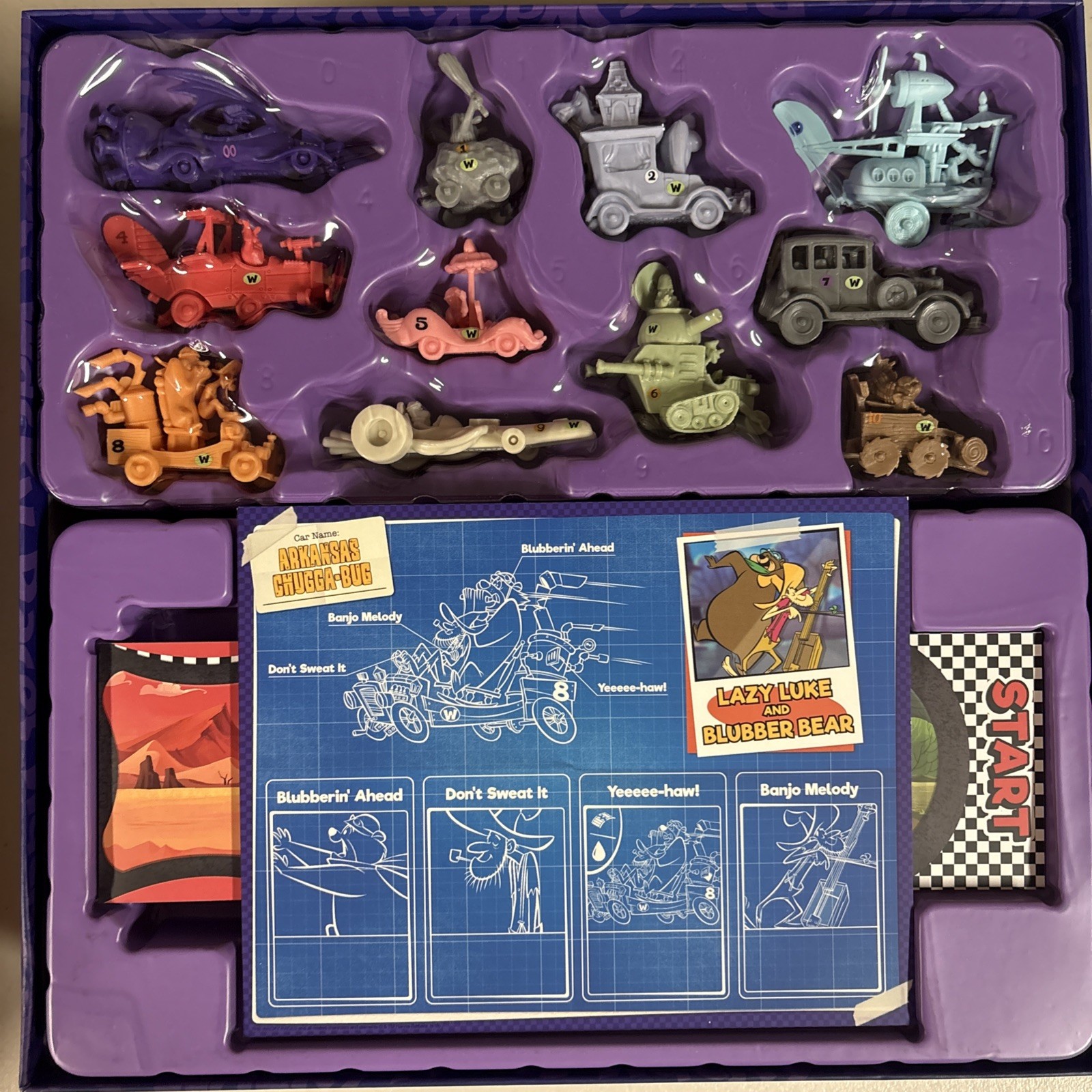 WACKY RACES The Board Game NEW Complete 2019 CMON Hanna-Barbera WB Muttley NIB