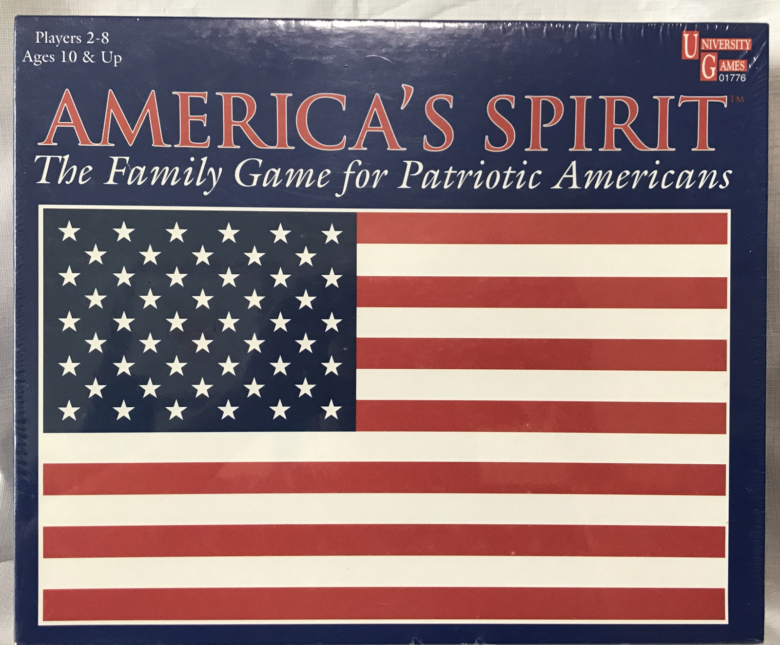 America’s Spirit The Family Game For Patriotic Americans University Games 2001