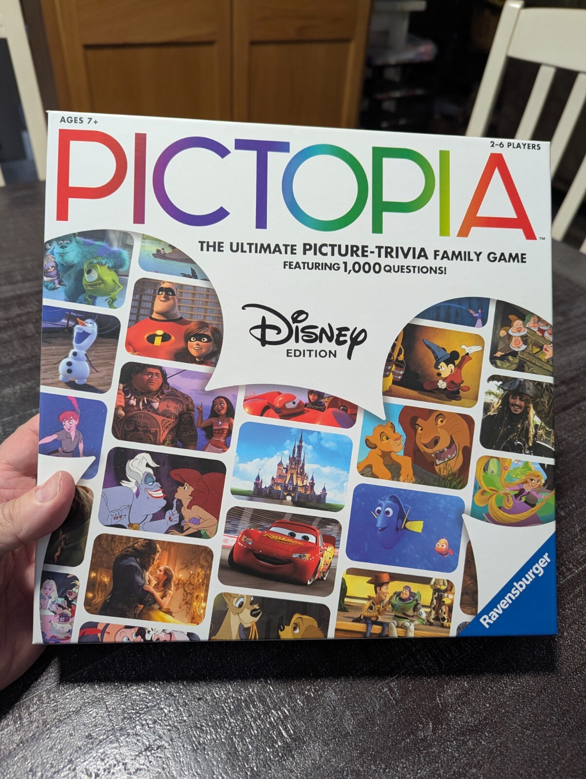 PICTOPIA DISNEY Edition The Ultimate Picture Board Game 100% COMPLETE 2019