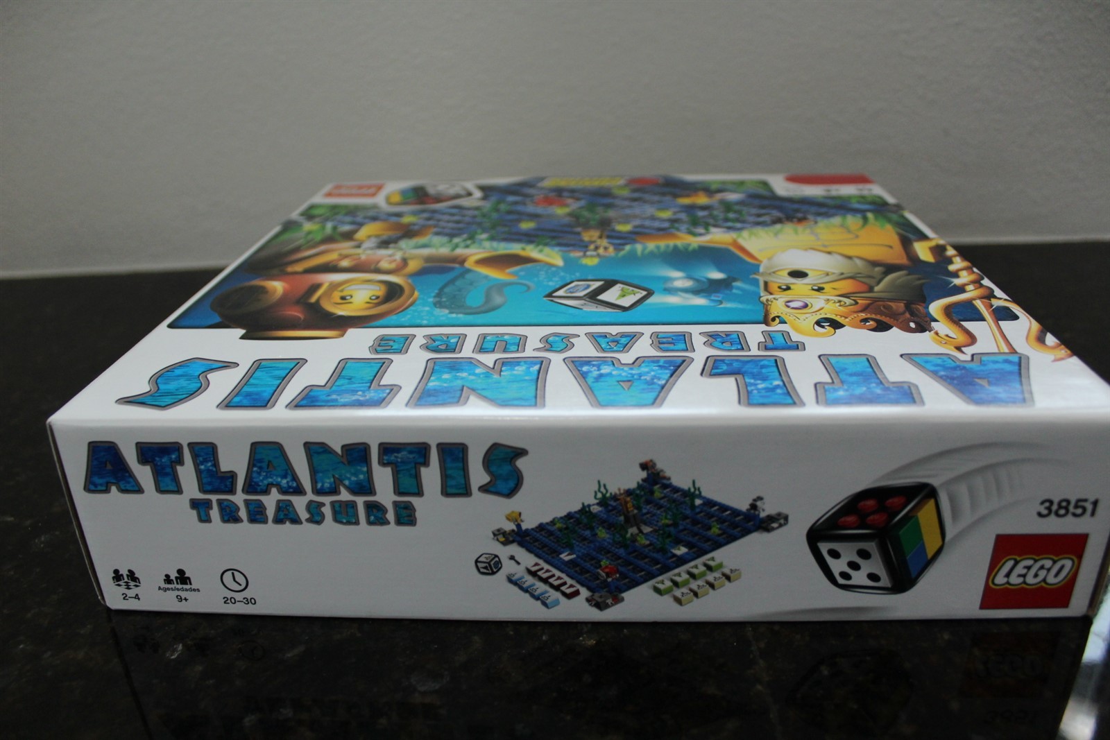2010 Lego Limited Edition Atlantis Treasure Building Game Set #3851 2-4 Players