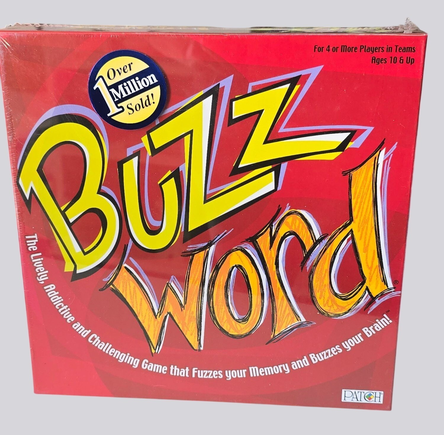 Buzzword Board Game By Patch Products For 4+ Players Ages 10 & Up New Sealed Box