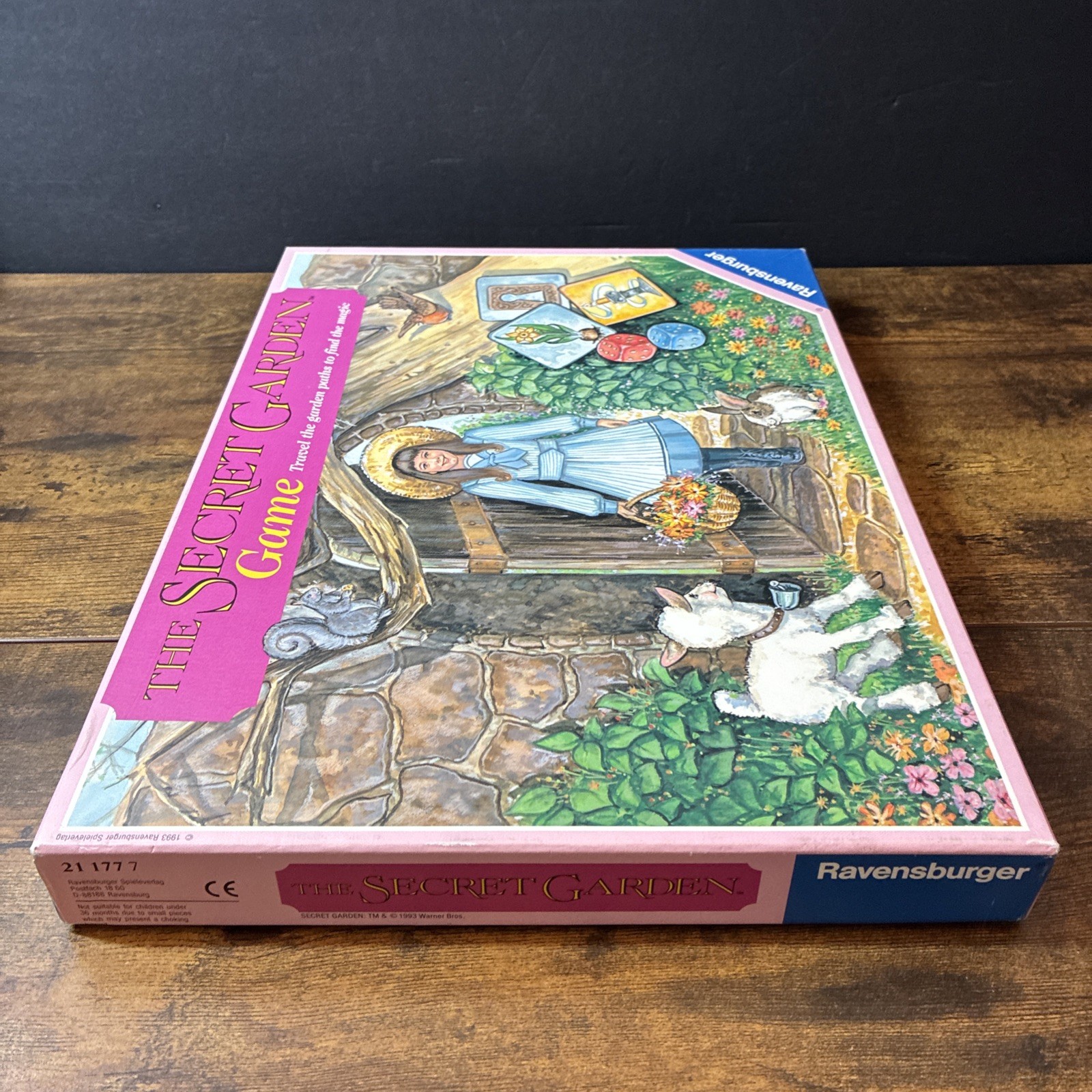 1993 The Secret Garden Game by Ravensburger Complete Game Set Warner Bros