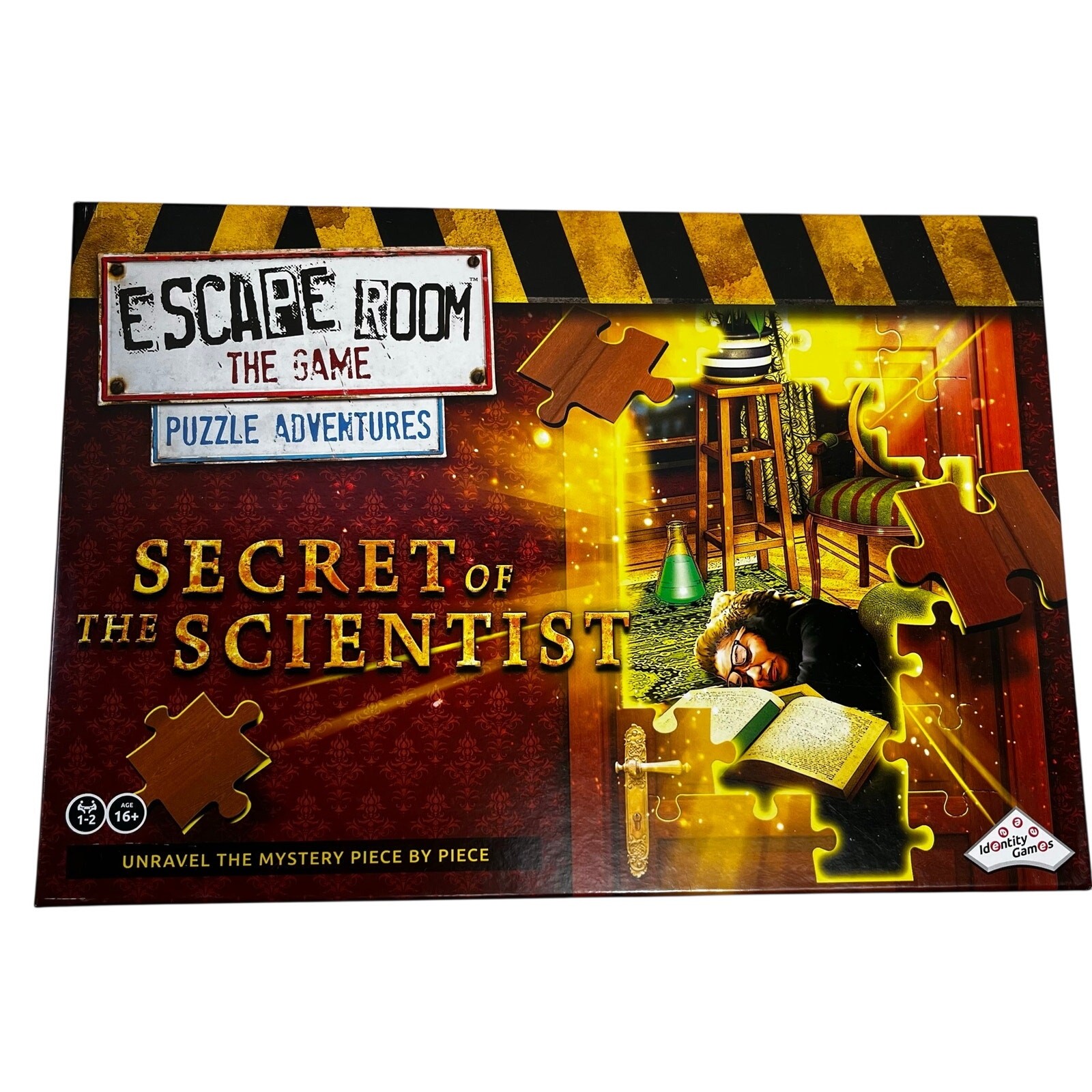Escape Room the Game Puzzle Adventures Secret of the Scientist identity games