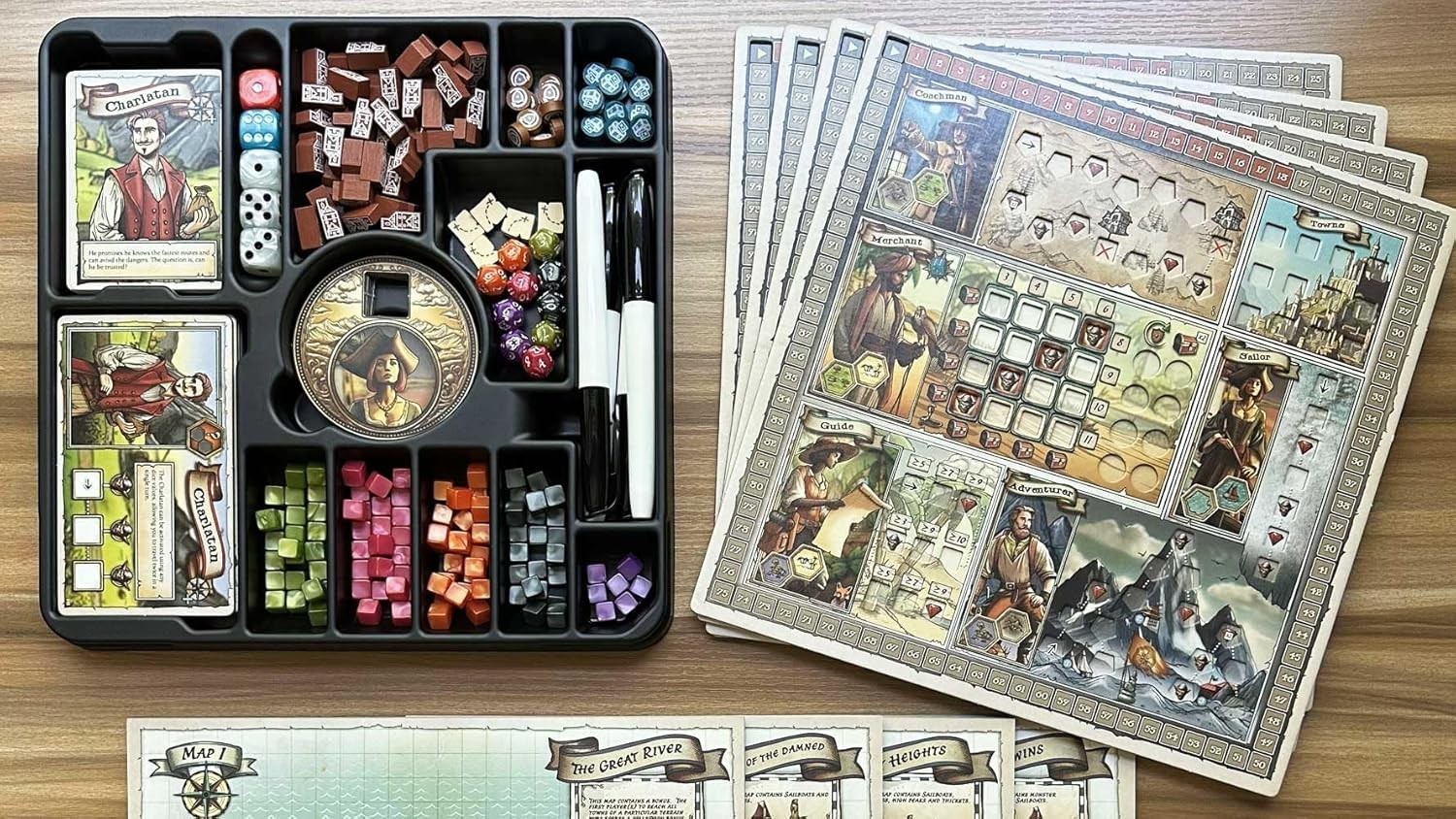 A Wayfarer’s Tale: The Journey Begins – Strategic Board Game for 1–4 Players,…