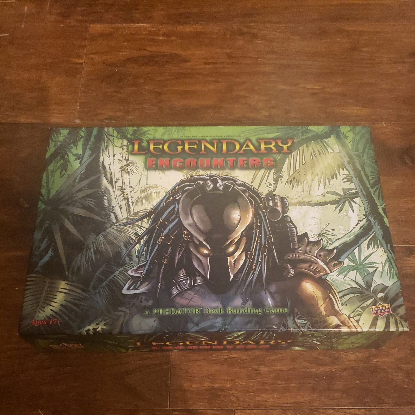 Legendary Encounters Predator Deck Building Game Upper Deck Complete Alien Movie