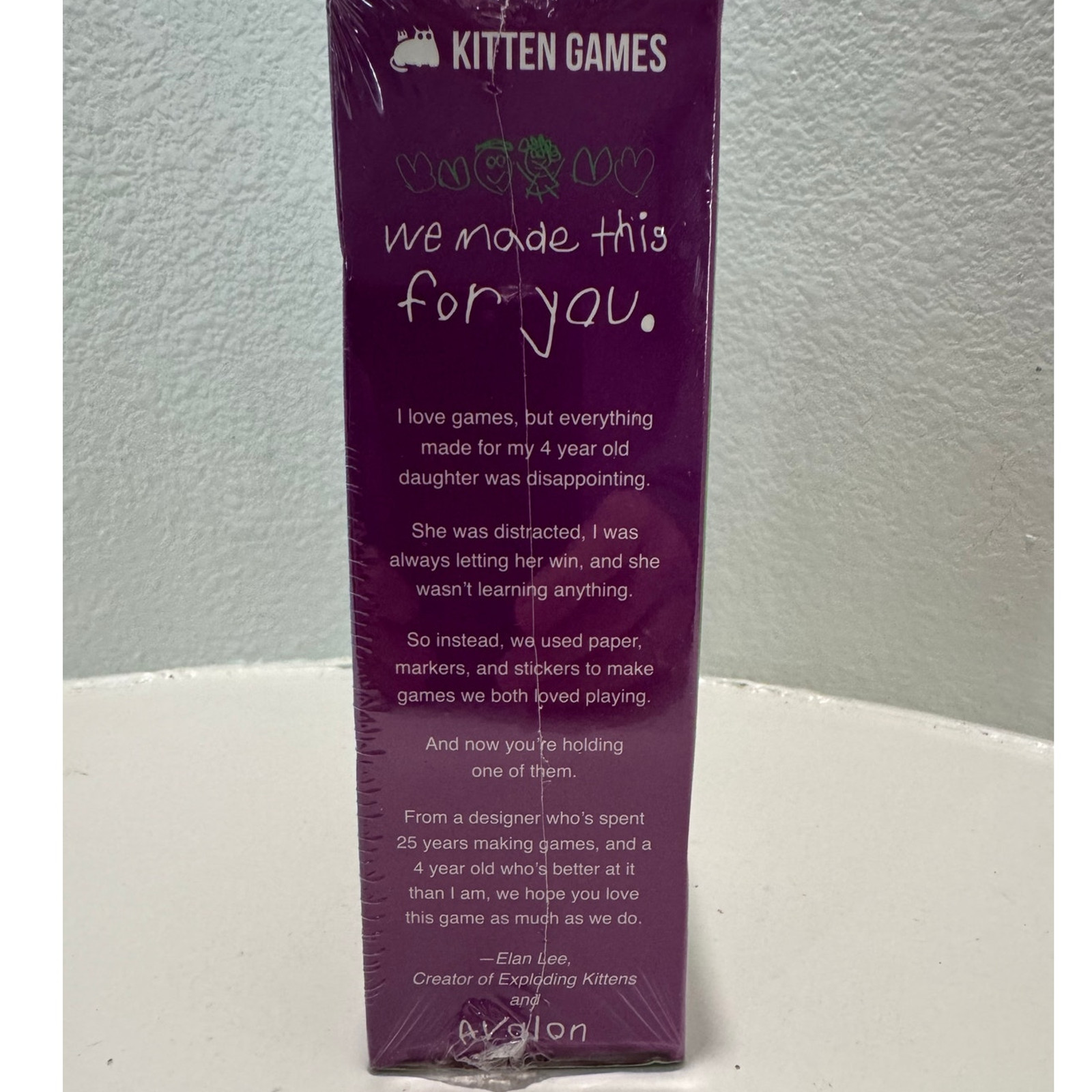 KITTEN GAMES “MY PARENTS MIGHT BE MARTIANS” $14 Game NIB Ages 4+