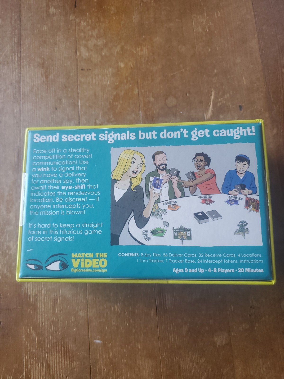 Shifty Eyed Spies Game-Big G Creative 2017 Party-NEW Sealed