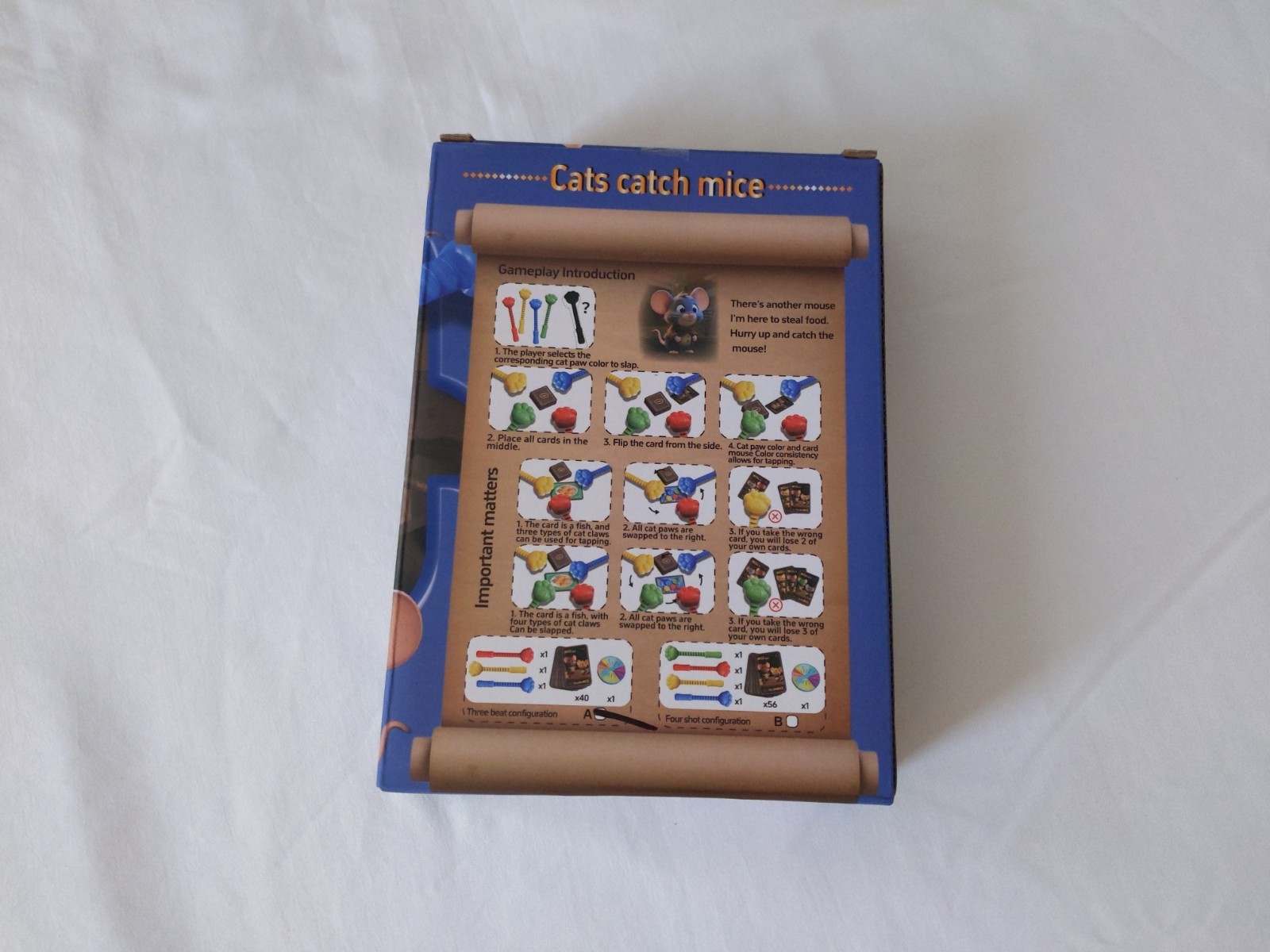 Cats Catch Mice Board Games 2025 Fun Family Kids Game Indoor Travel Camping 3+