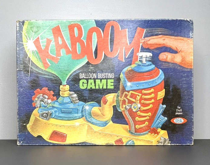 Vintage KABOOM Balloon Busting game 1965 by Ideal