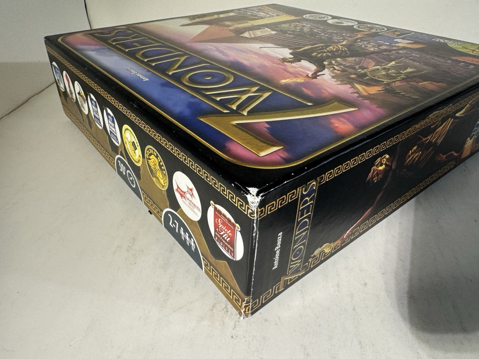 7 Wonders Board Game 2011 Repos Productions Antoine Bauza New Open Box