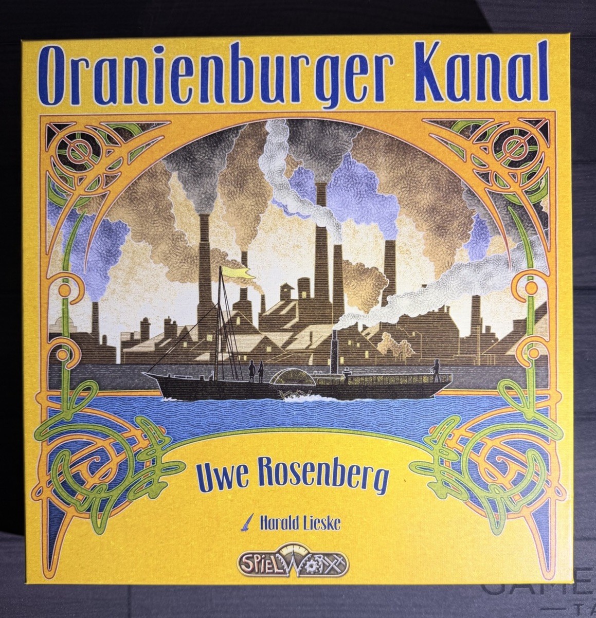 Oranienburger Kanal Spielworxx Boardgame German/English Ed) Unplayed Box EX/NM