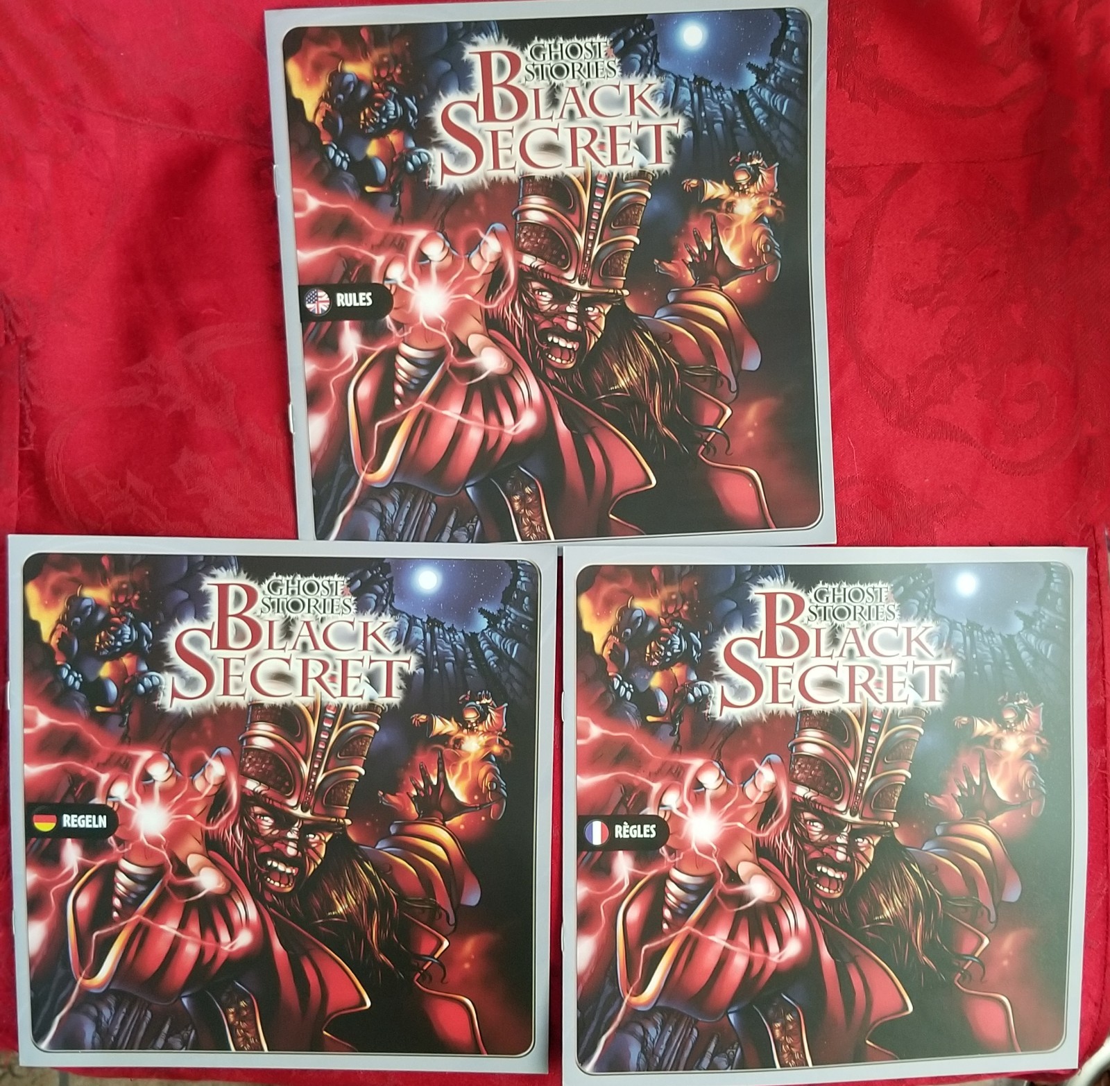 Ghost Stories Black Secret Expansion, 100% Complete, Mint Condition, RARE OOP