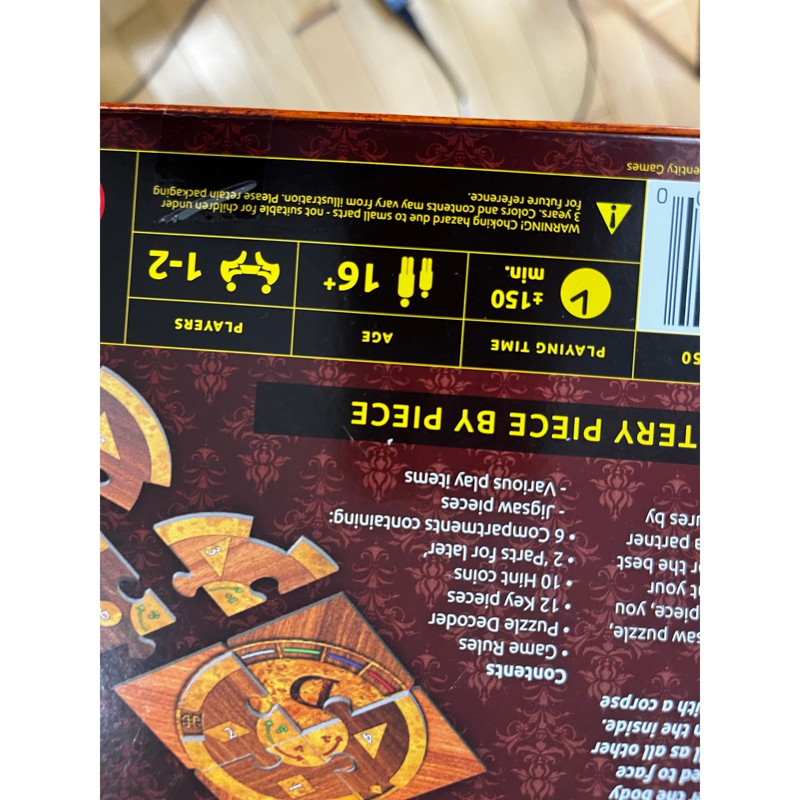 Escape Room the Game Puzzle Adventures Secret of the Scientist identity games