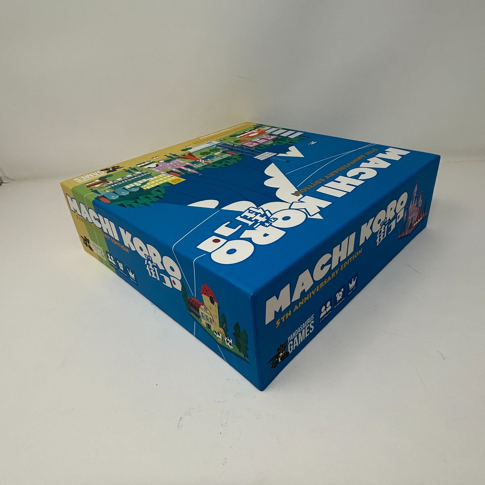 MACHI KORO &Neoprene Playmat &BRIGHT LIGHTS BIG CITY deluxe coins expansion