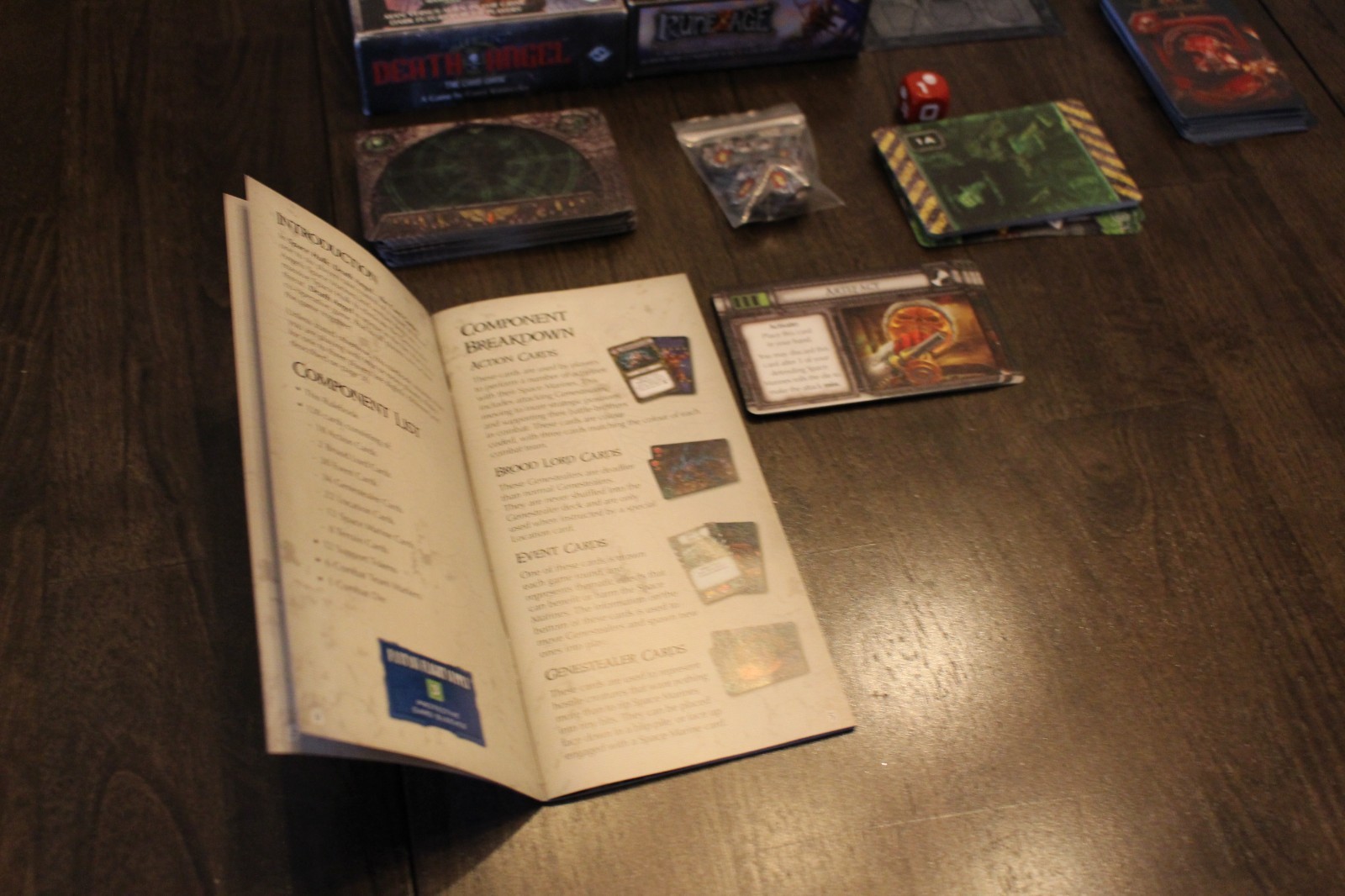 40K Space Hulk Death Angel The Card Game INCOMPLETE Warhammer