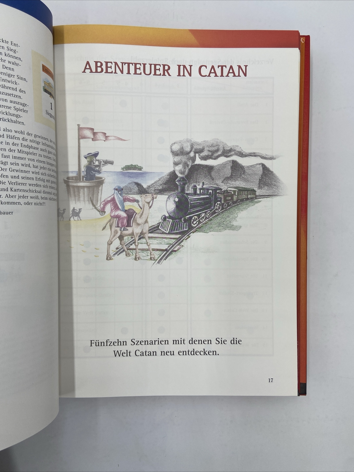 Die Siedler Von Catan – Das Buch Zum Spielen – Settlers of Catan Game (UNP) NM
