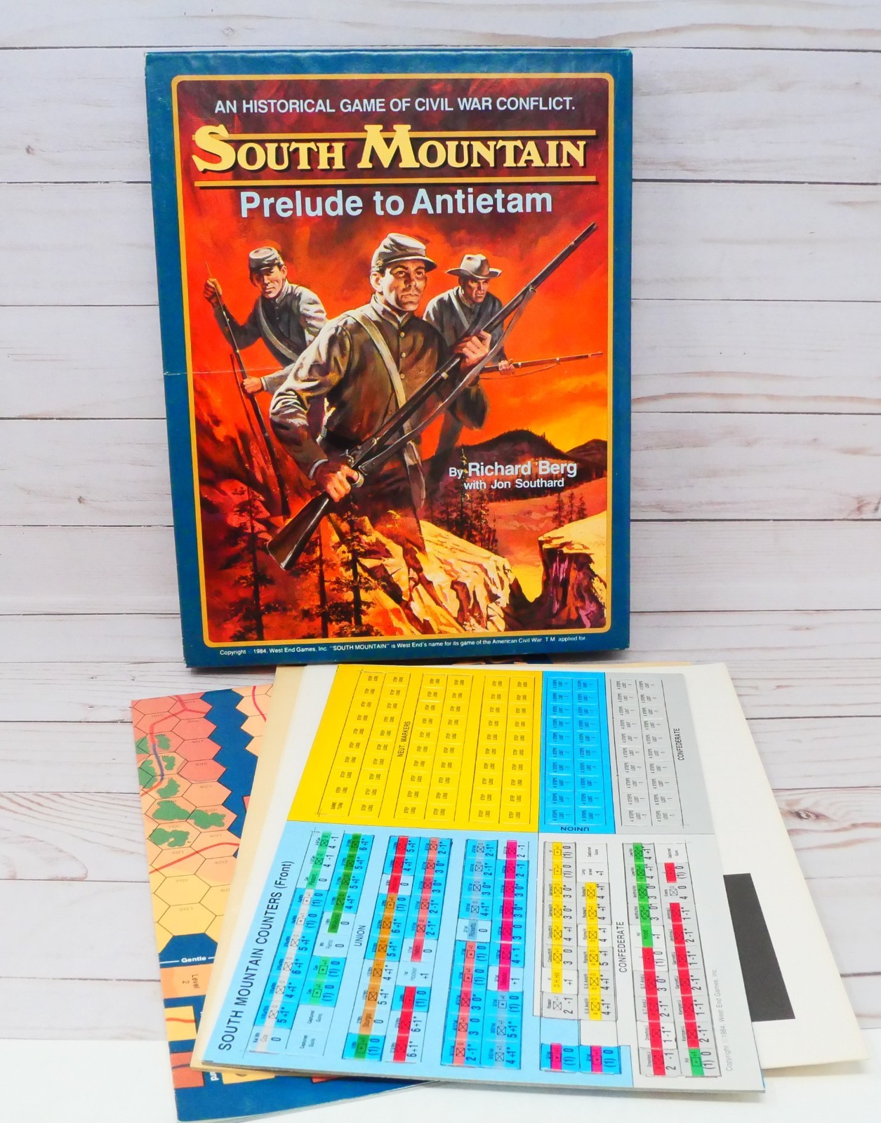 West End Games, South Mountain: Prelude to Antietam, Complete – Unpunched