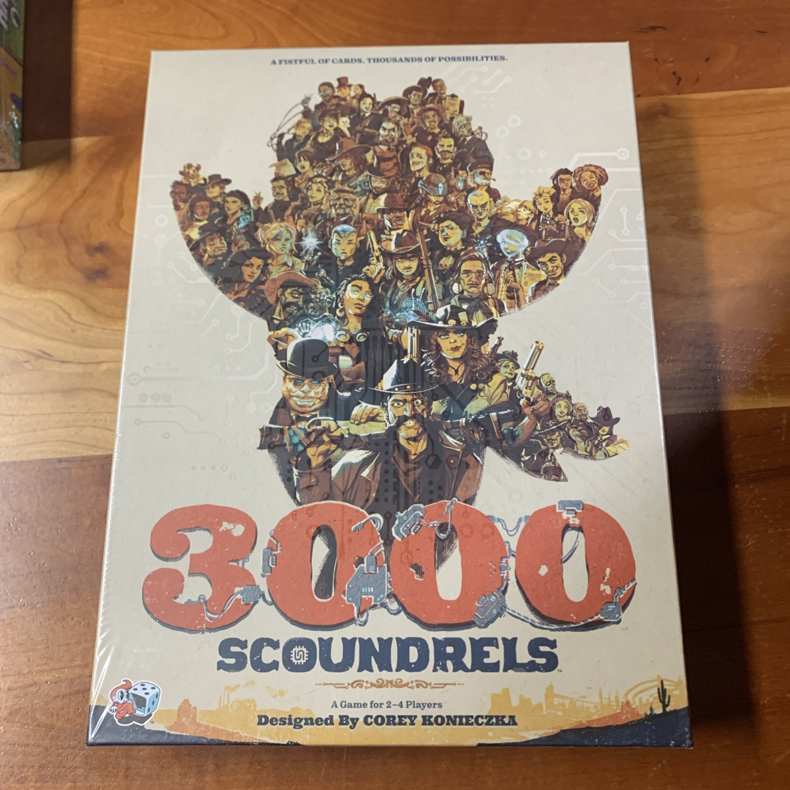 3000 Scoundrels Base Game: New and Sealed