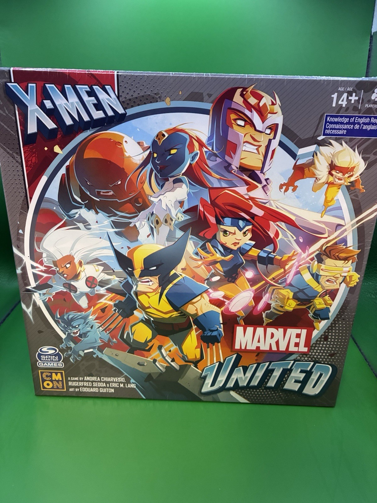Marvel United X-Men Board Game – Sealed New CMON Heroes Strategy Game NIN RARE!!