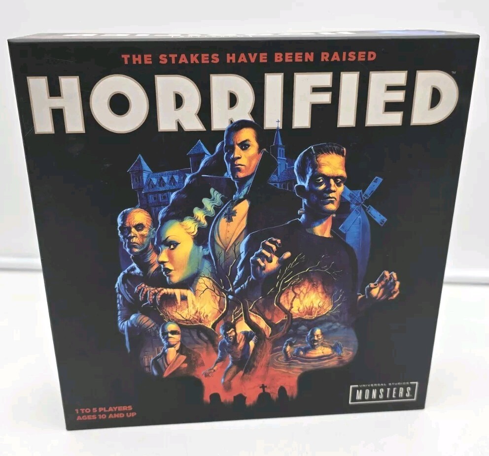 Horrified Universal Monsters Strategy Board Game