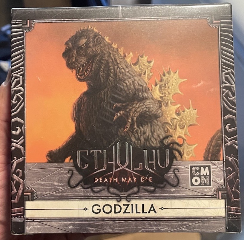 Cthulhu: Death May Die SDCC 2024 Exclusive Godzilla Miniature New Sealed