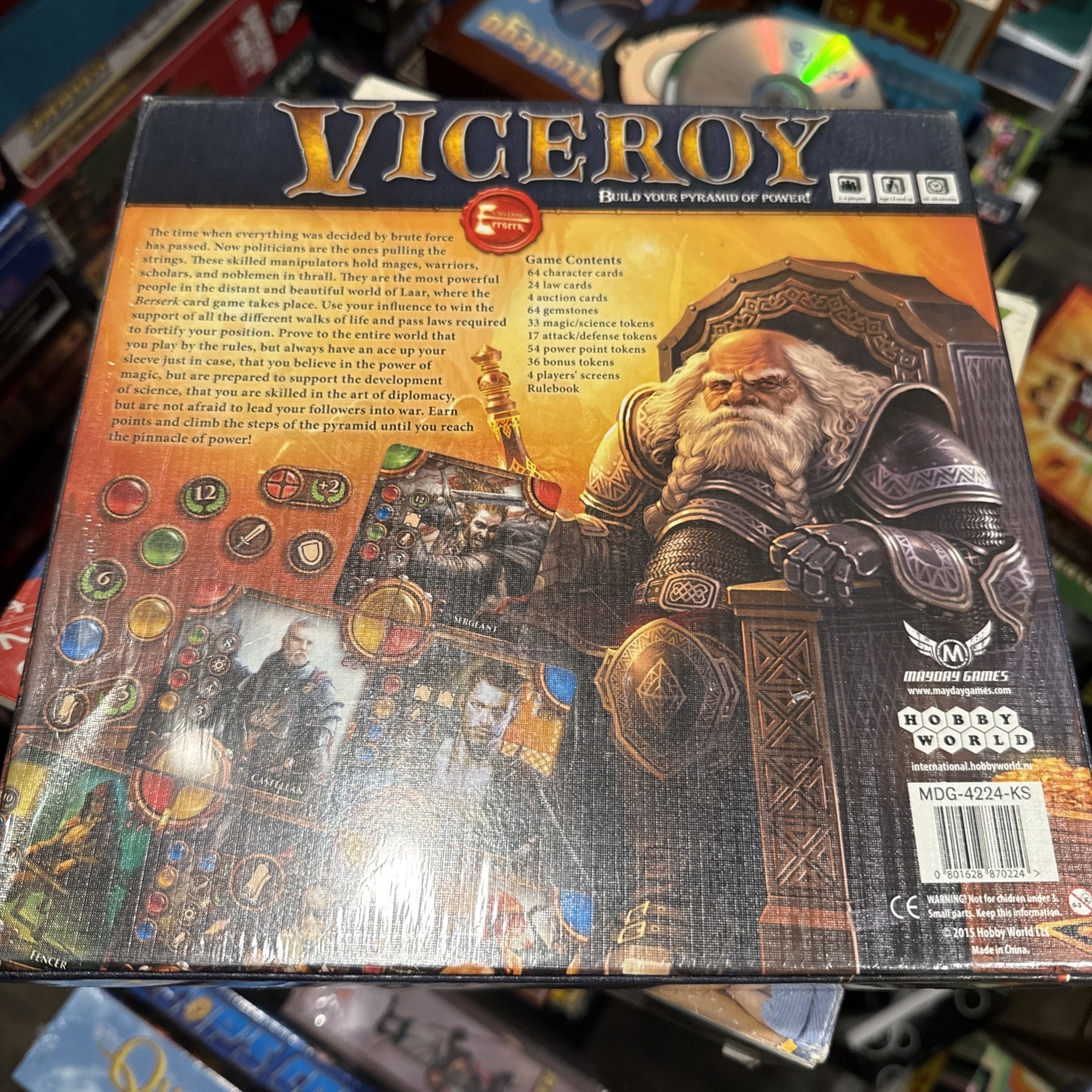 Viceroy – Build Your Pyramid of Power! Mayday Games NEW