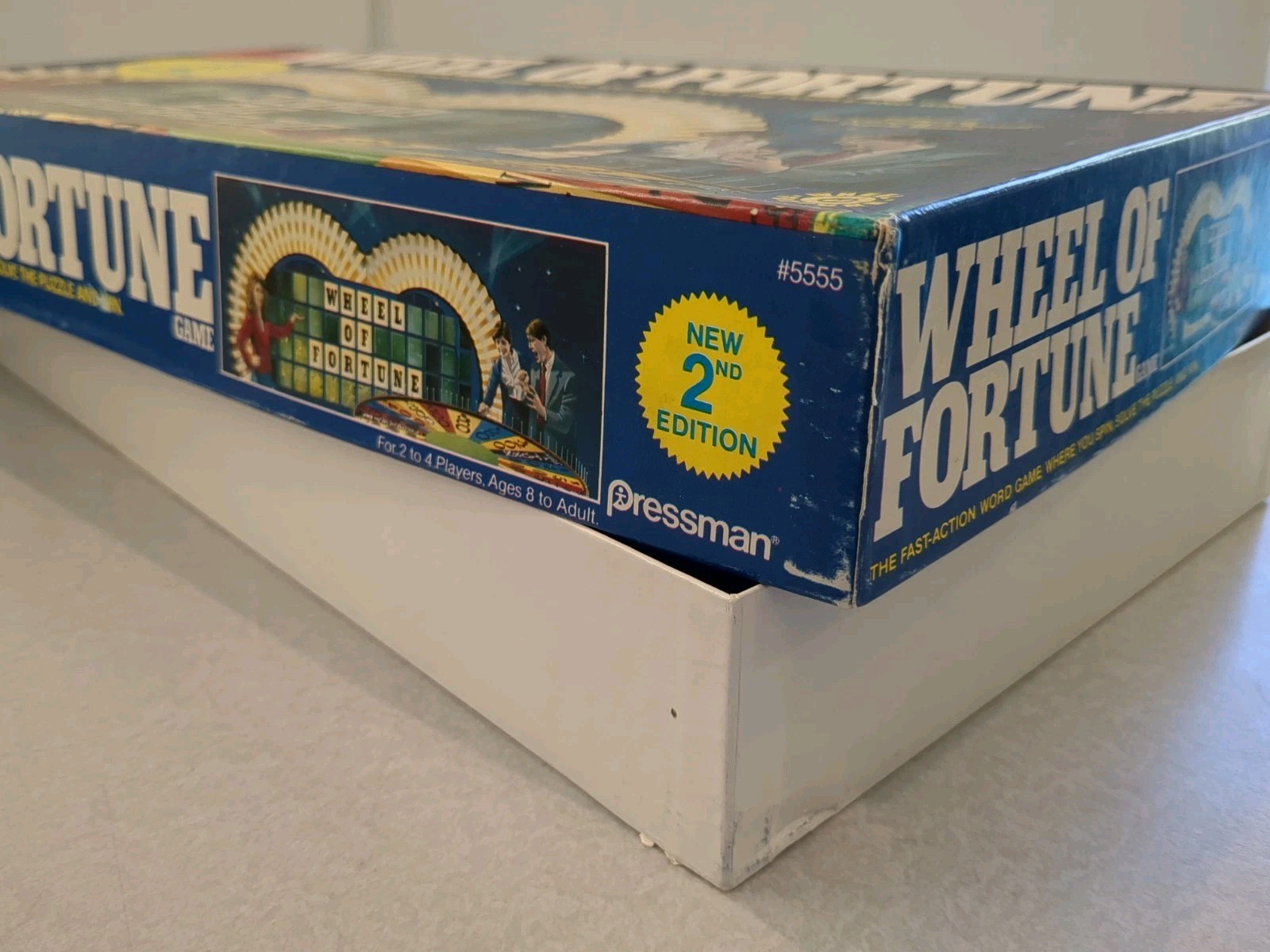 WHEEL OF FORTUNE 2nd Ed Complete Board Game 1985
