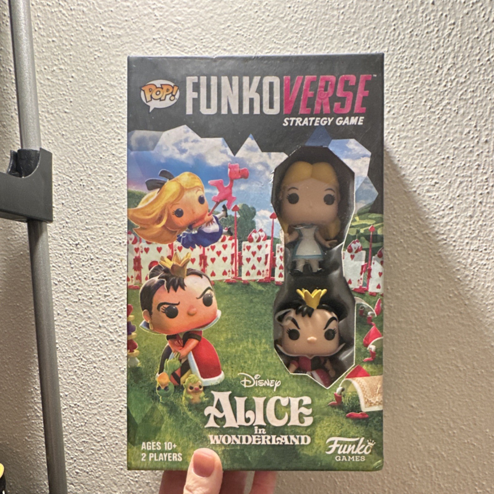 Funko Funkoverse Alice in Wonderland Strategy Game w/ Pop! Figures & Maps