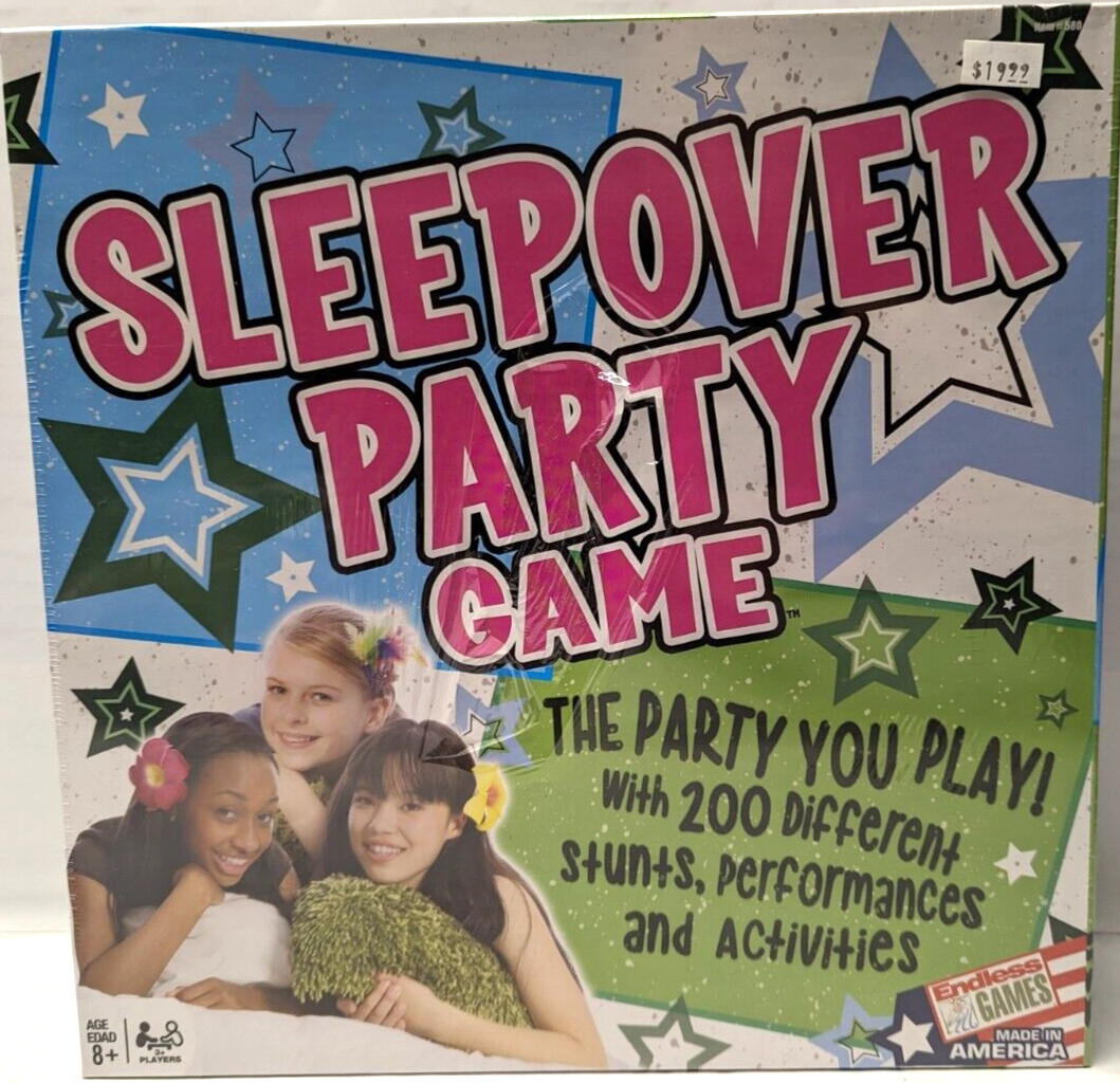 The Sleepover Party Game Endless Games 200 Slumber Stunts and Activities Sealed