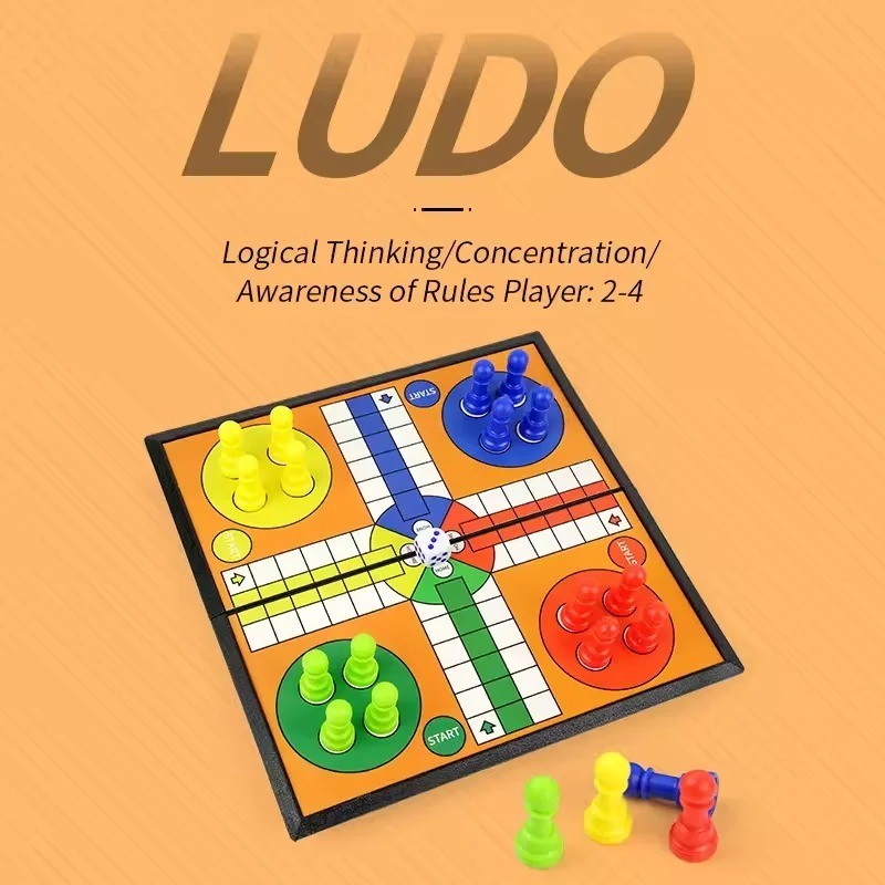 Ludo Board Game Kid Children Adult Family Fun Play Game Family