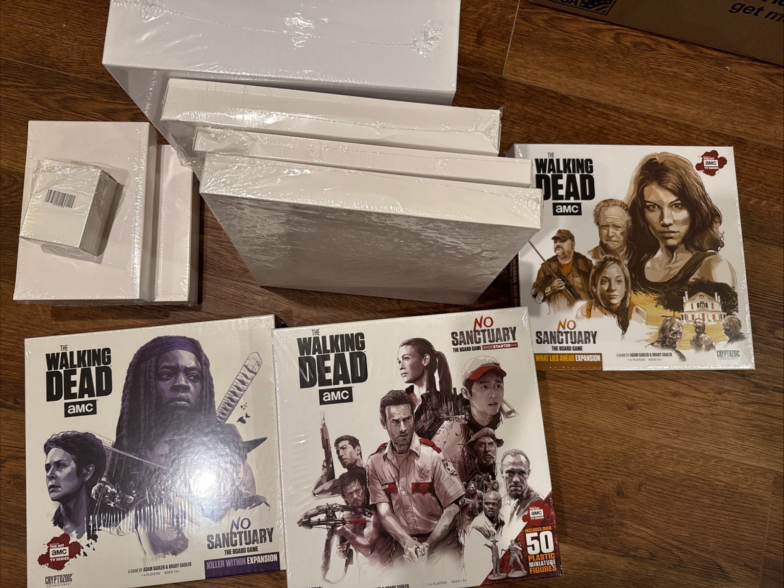 Cryptozoic AMC The Walking Dead – No Sanctuary Tier Pledge + All SG + Extras