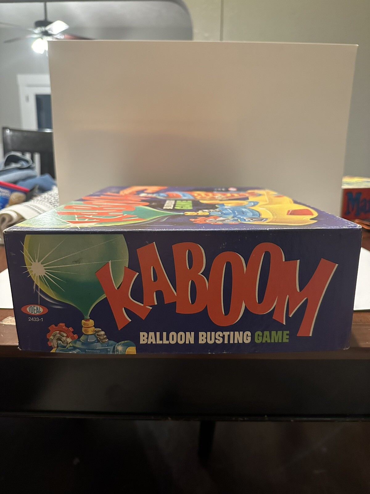 Kaboom Balloon Busting VTG Ideal Board Game 2433-1 OG First 1st Edition