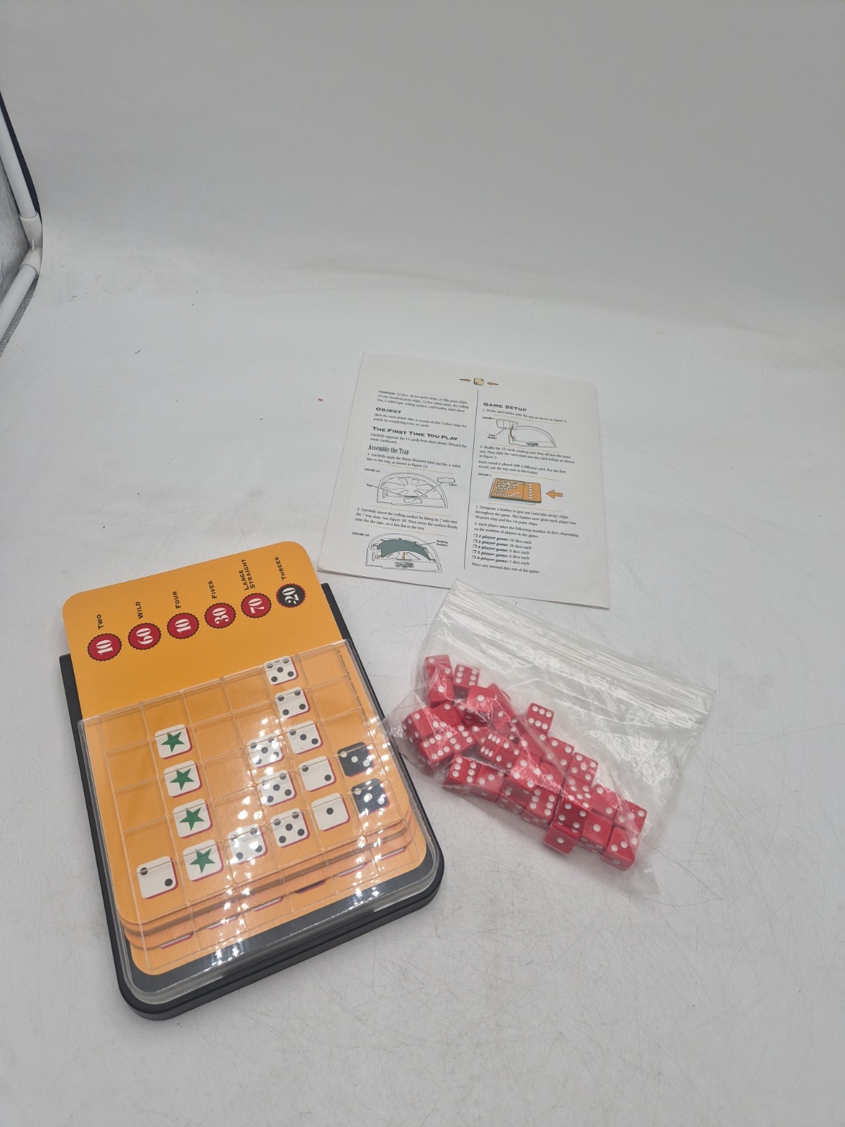 Vintage Sharp Shooters Dice Board Game 1994 Milton Bradley Replacement Parts