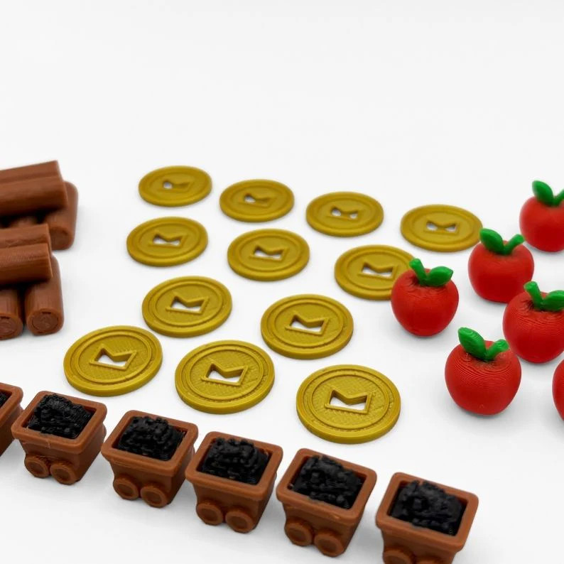 Cozy Stickerville Deluxe Resource Tokens