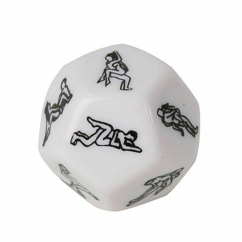 12 Side Sexy Position Dice Bachelor Party Adult Couple Secret Funny Games Tools