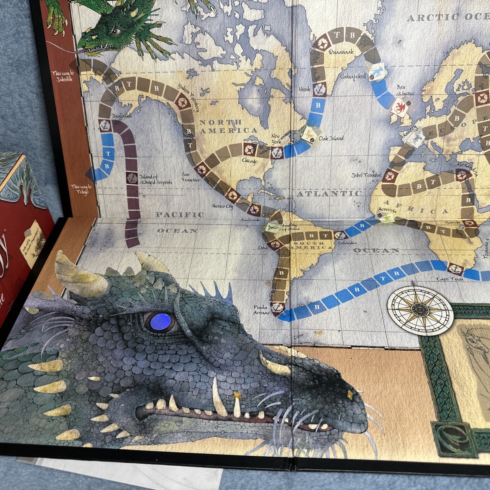 Dragonology The Game 2006 Sababa Toys Fantasy Board Game